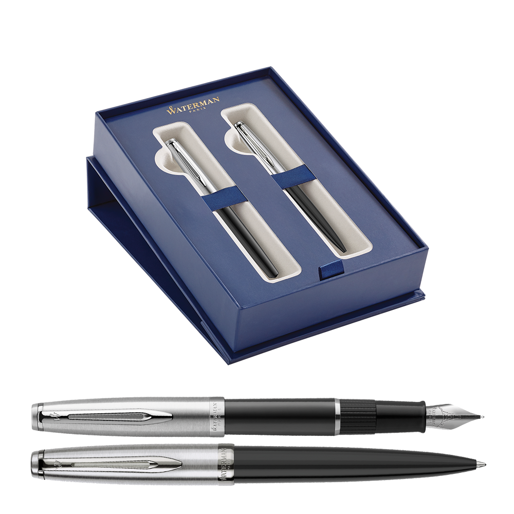Waterman Embleme Black CT - sada