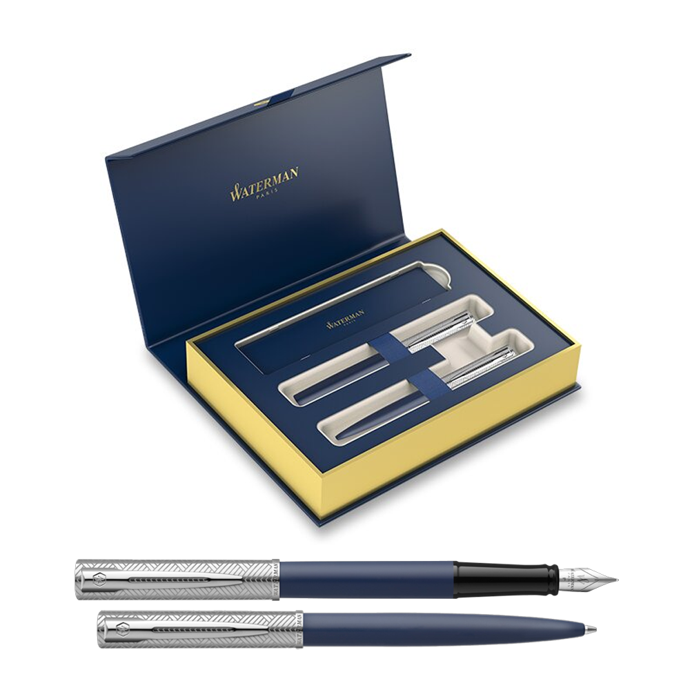 Waterman Allure Deluxe Blue - sada