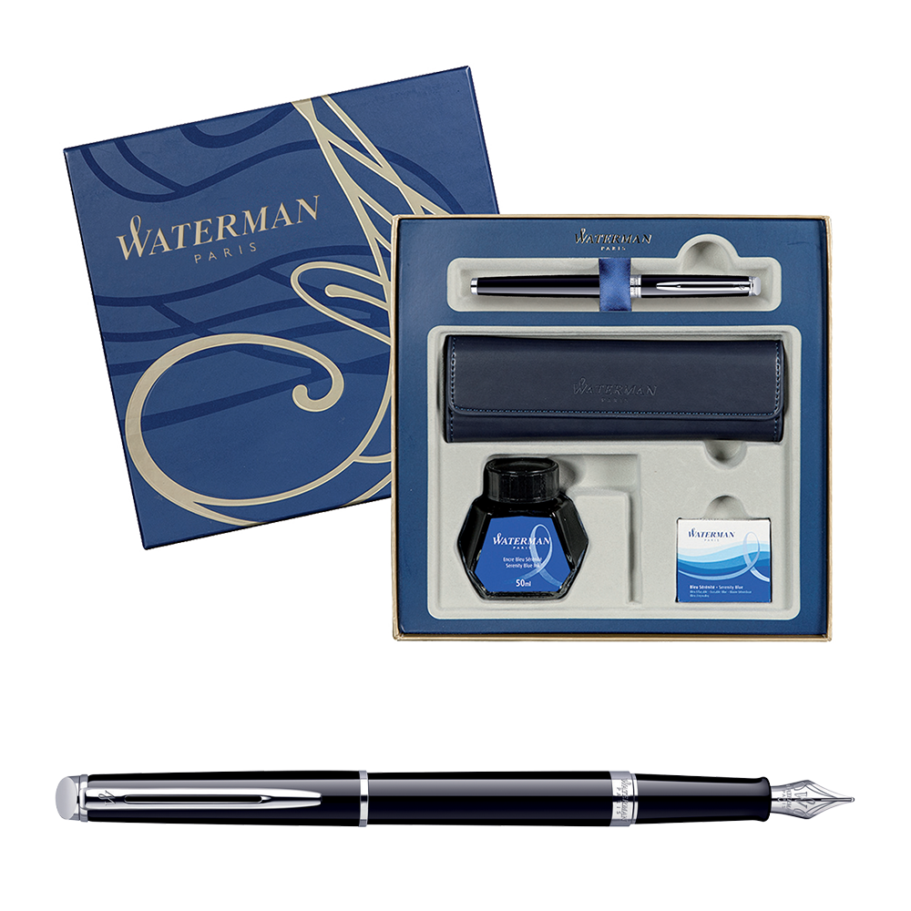 Waterman Hemisphere Black CT - sada