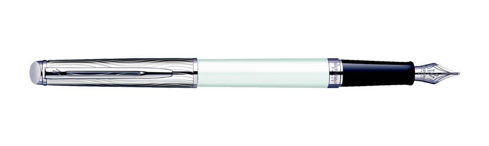 Waterman Hemisphere Deluxe White CT