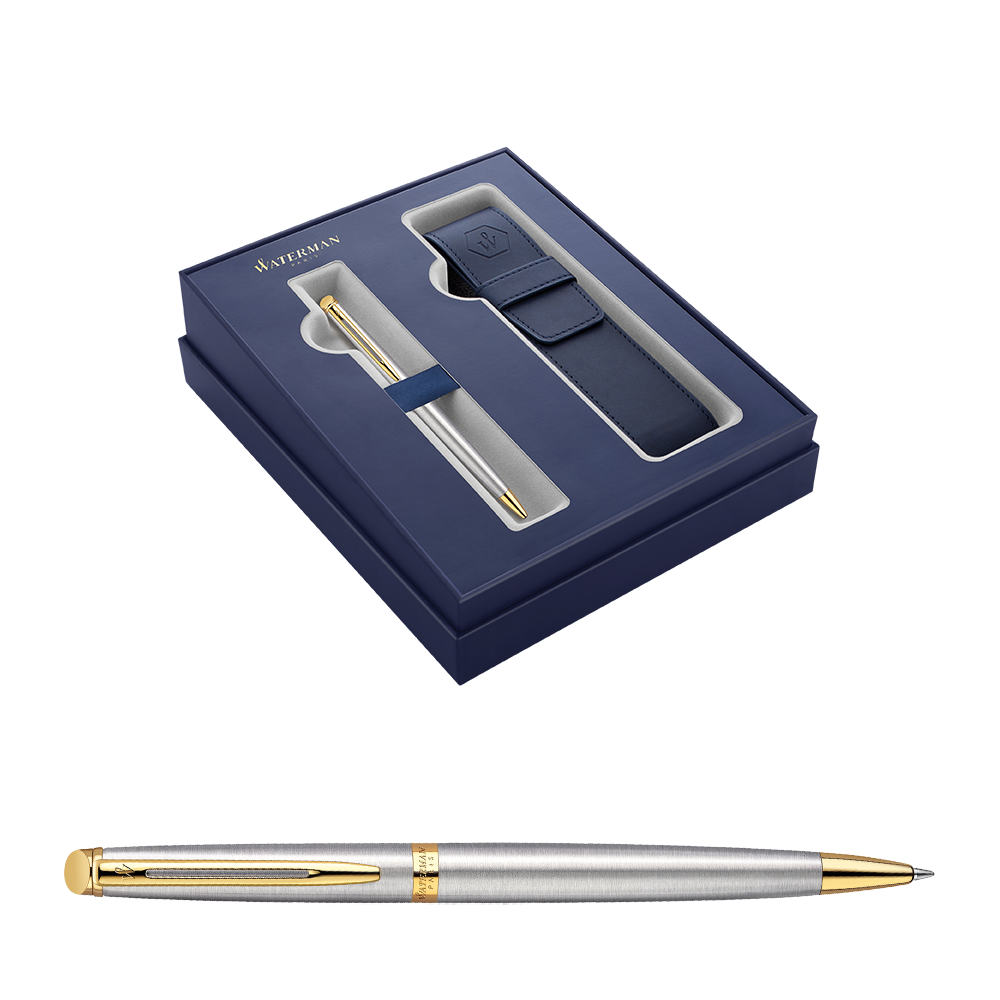 Waterman Hemisphere Stainless Steel GT - sada