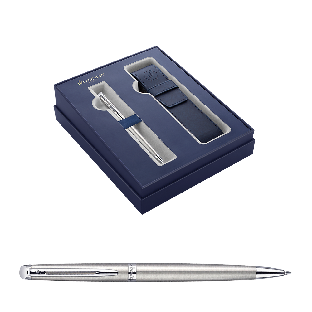 Waterman Hemisphere Stainless Steel CT - sada