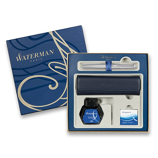 Waterman Hemisphere Stainless Steel CT - sada