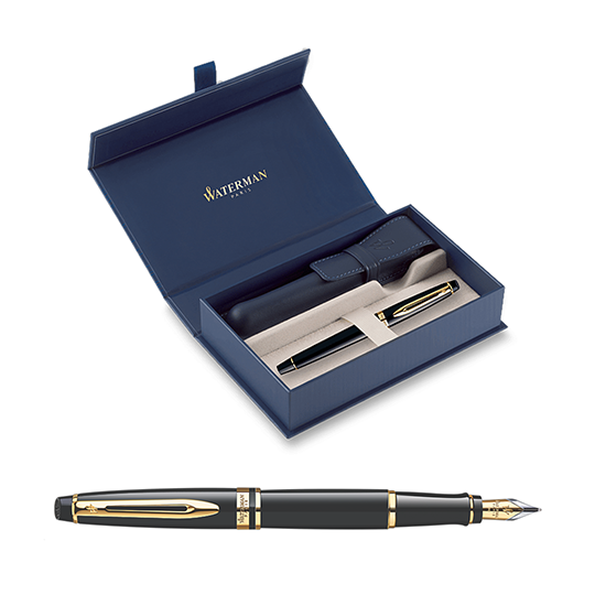 Waterman Expert Black GT - sada