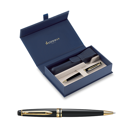 Waterman Expert Black GT - sada